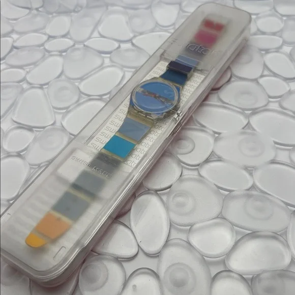 Swatch Watch - GK376 - Blue Painted Time - Picture 10 of 11